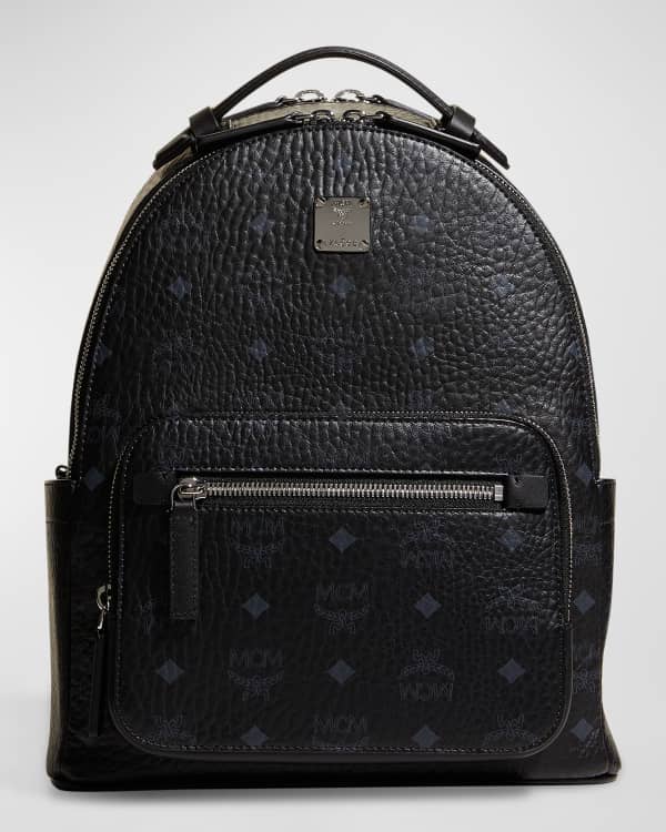 MCM Stark Side Stud Backpack - Small - Black