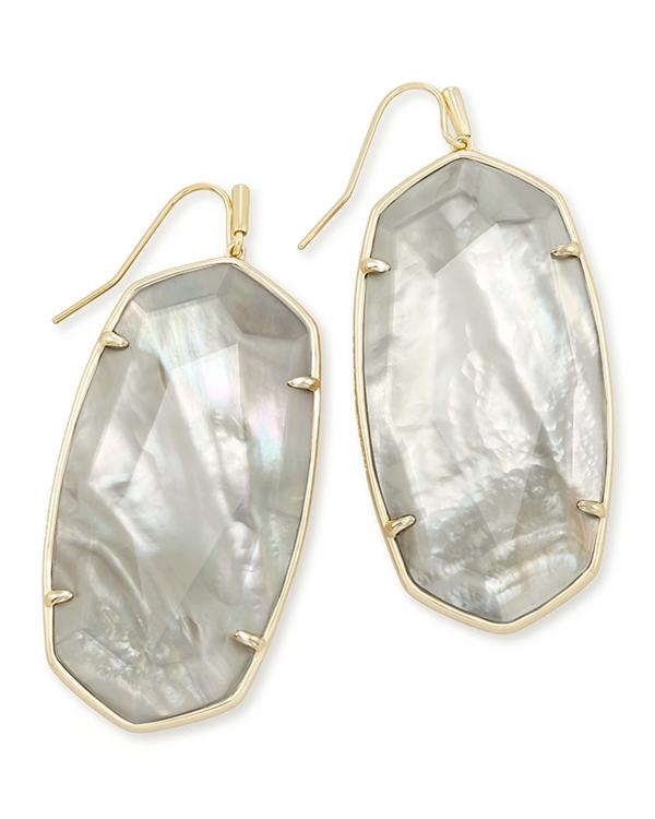 Orecchini Kendra Scott Danielle a maglie oro reversibili nuovi