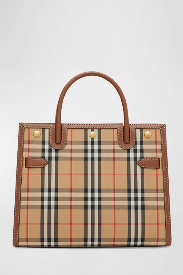 Burberry Hampshire Vintage Check Shoulder Bag Neiman Marcus