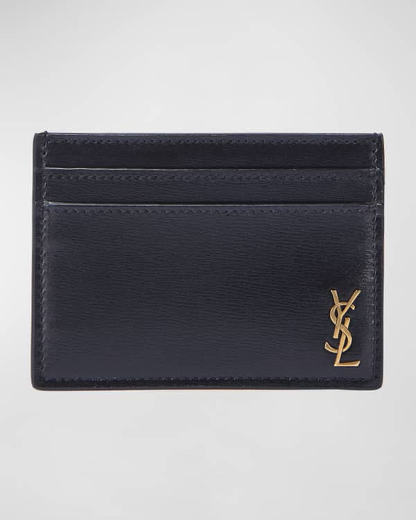 Gucci Elastic Leather Wallet, Black - Bergdorf Goodman