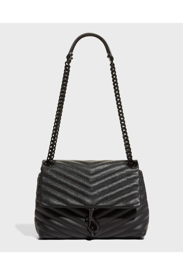 Rebecca Minkoff Edie Quilted Leather Flap Shoulder Bag Neiman Marcus