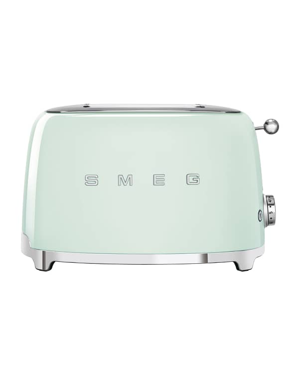 Smeg Retro 2Slice Toaster, White Neiman Marcus