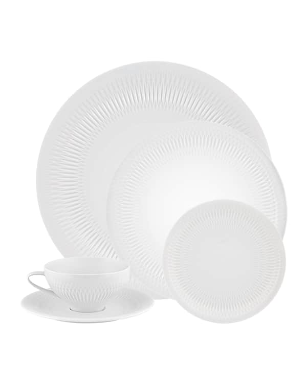 Neiman Marcus 16Piece Cobalt Rope Dinnerware Set Neiman Marcus