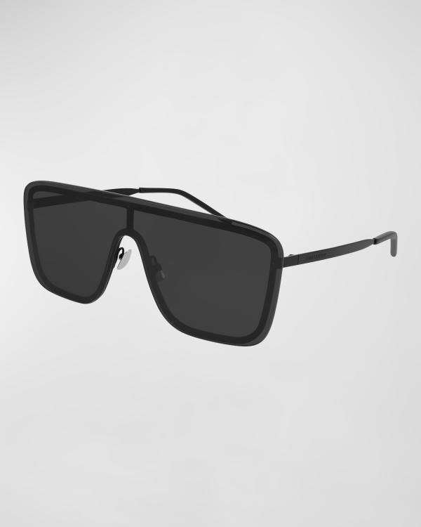 Isabel Marant Metal & Acetate Shield Sunglasses | Neiman Marcus display picture 2