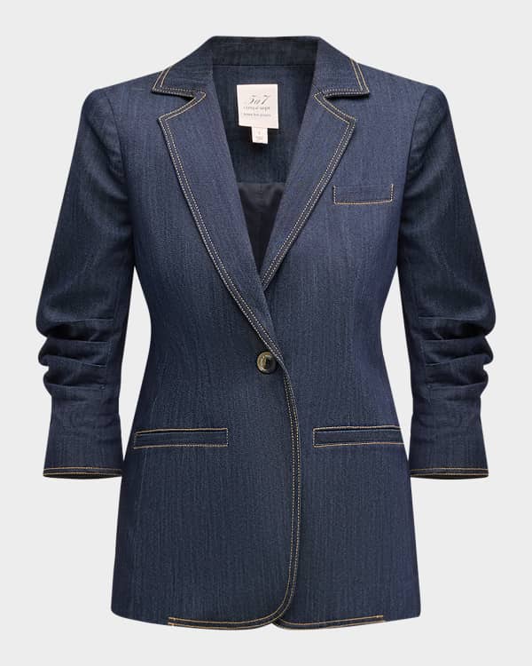 Cinq a sept velvet blazer shop