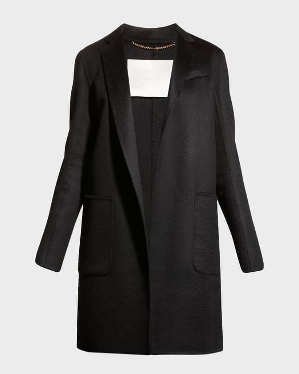 【送料&関税込】Stella McCartney Knitted Textured Coat Stella McCartney Fringe Airy Alpaca Texture Knit Coat