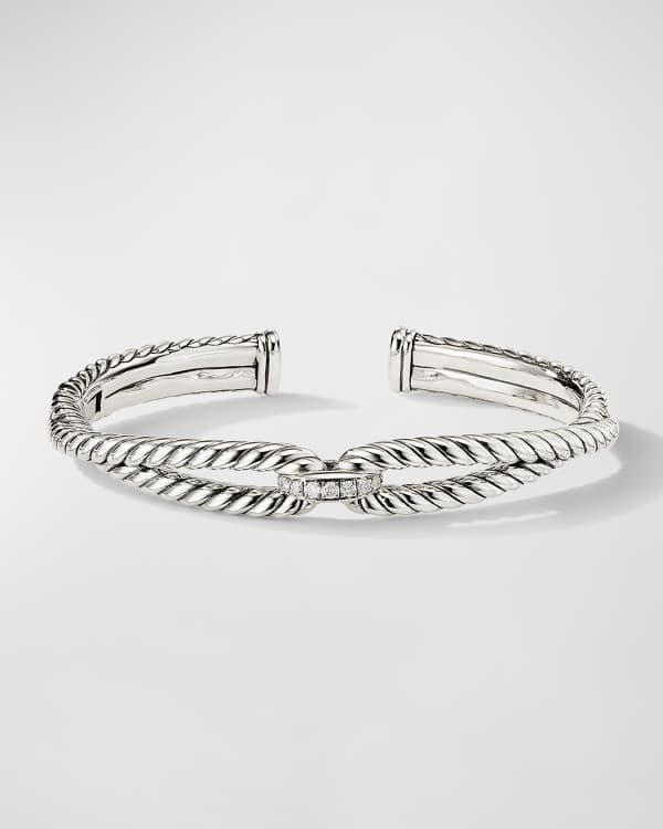 David Yurman Renaissance Bracelet in Pink Aluminum 10mm Neiman Marcus