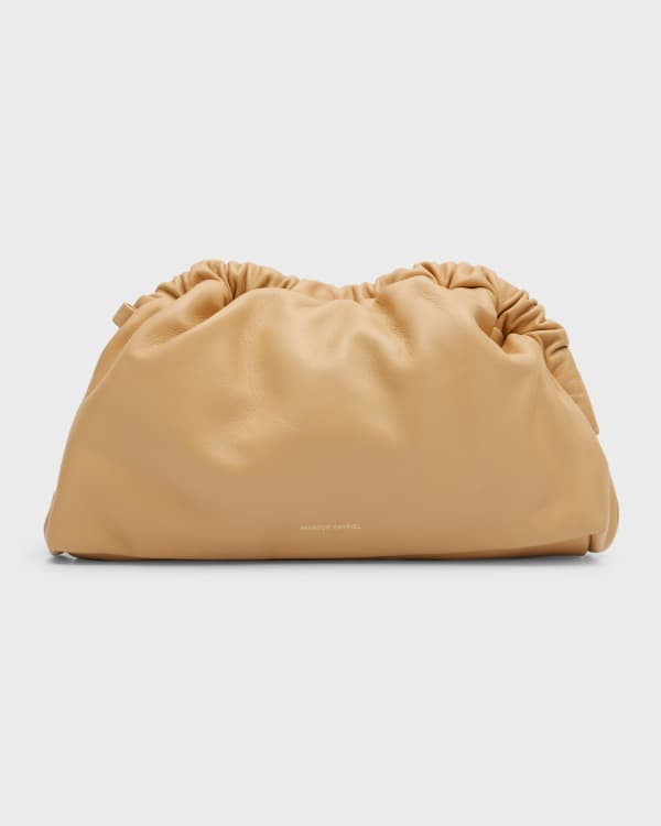 Mansur Gavriel Mini Lambskin Cloud Clutch Bag | Neiman Marcus
