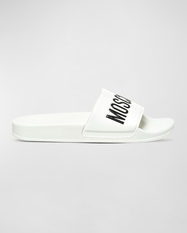 Versace Men's Medusa-Head Slide Sandals | Neiman Marcus