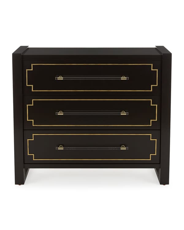 Amelie Mirrored Hall Chest Neiman Marcus
