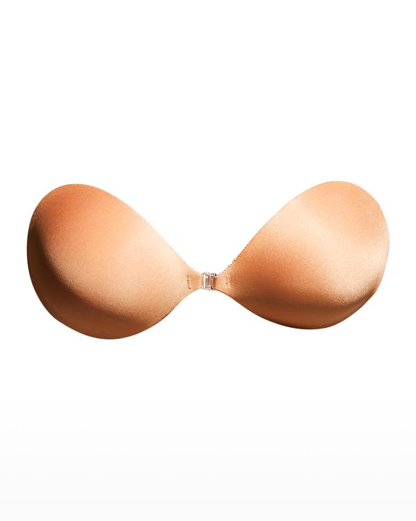 Fashion Forms Go Bare Push Up Backless Strapless Adhesive Bra – P6530 (Beige/Black)
