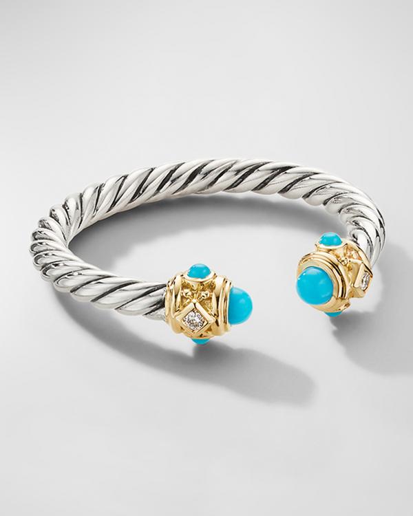 David Yurman 2.3mm Renaissance Ring in 18K Gold | Neiman Marcus