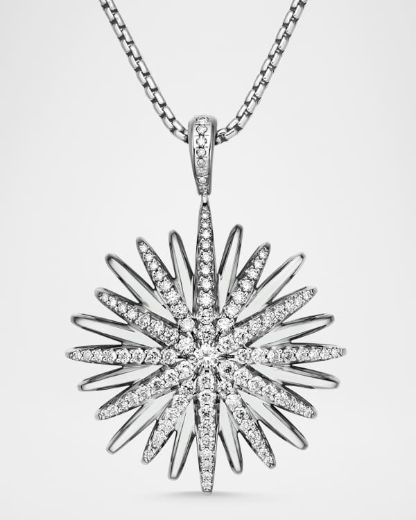 Solari pendant necklace with diamonds outlet