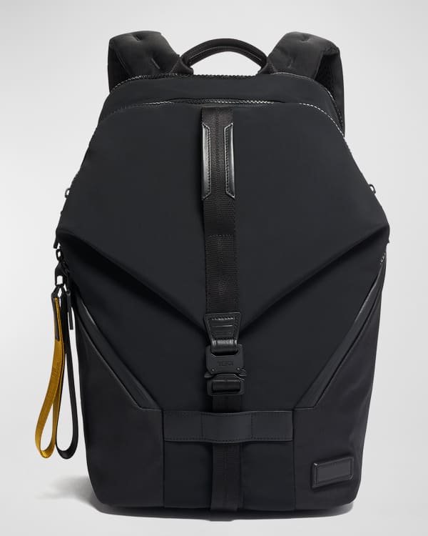 OFF-WHITE: Off White men's nylon backpack with logoed bands