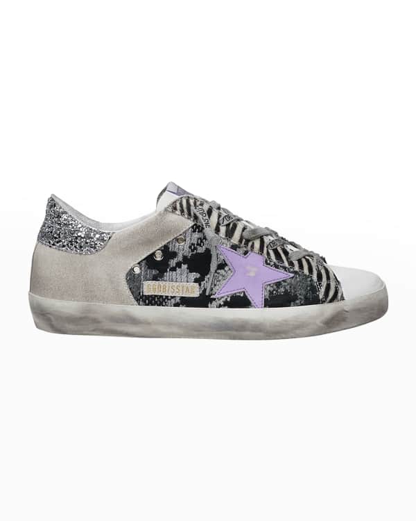Golden goose superstar python & leopard print sneakers sale