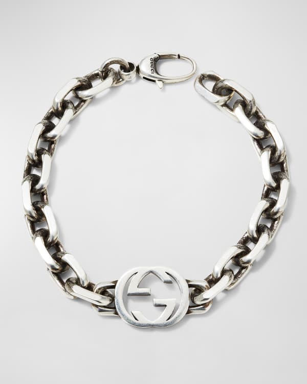 Givenchy Men's G Cube Glow-In-The-Dark Bracelet | Neiman Marcus