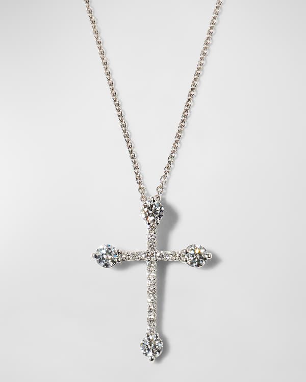 Roberto coin baby cross necklace clearance
