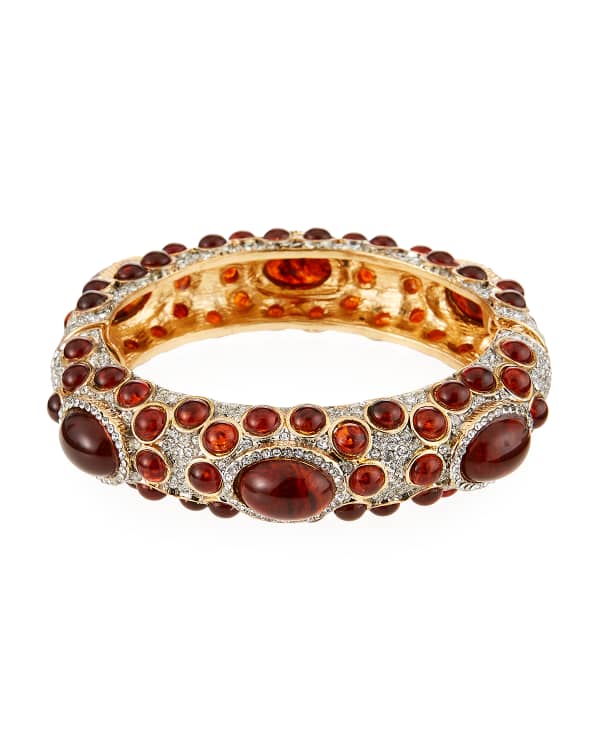 Louis Vuitton 2 Logo Cuff Bracelet with Crystal Accents, in Original - Ruby  Lane