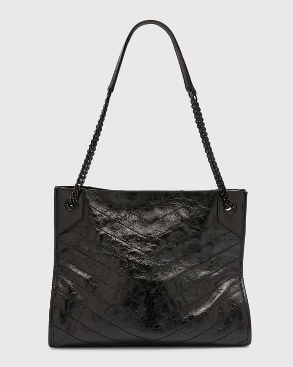 Saint laurent perforated tote deals