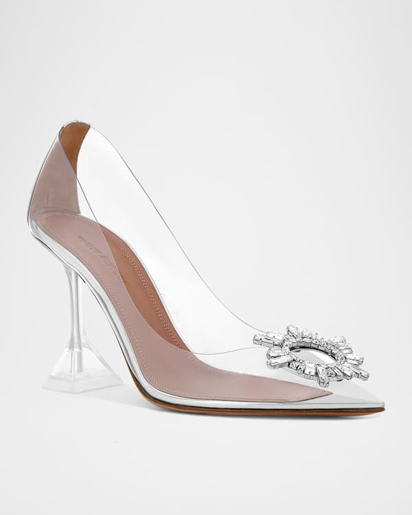 Anok Patent Leather Mule Pumps