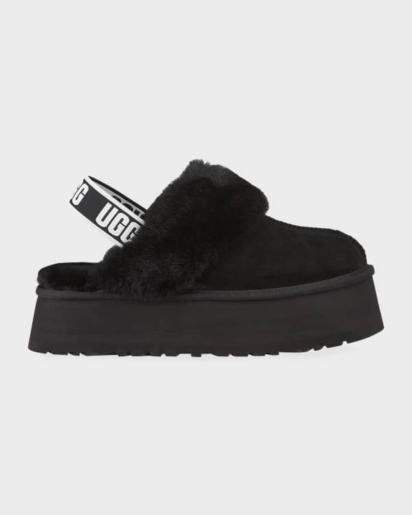 UGG Fluff II Shearling Fur Flip Flop Slipper Neiman Marcus