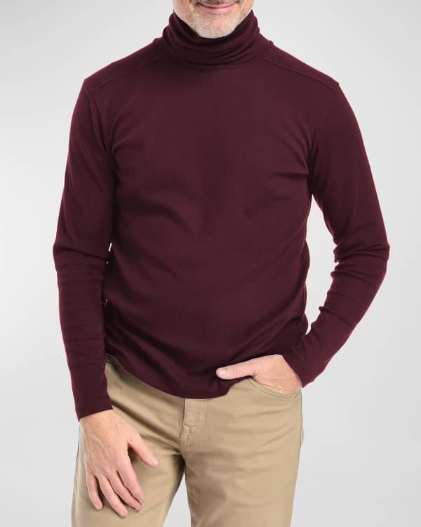INC Mens Billie Regular Fit Wool Turtleneck Sweater
