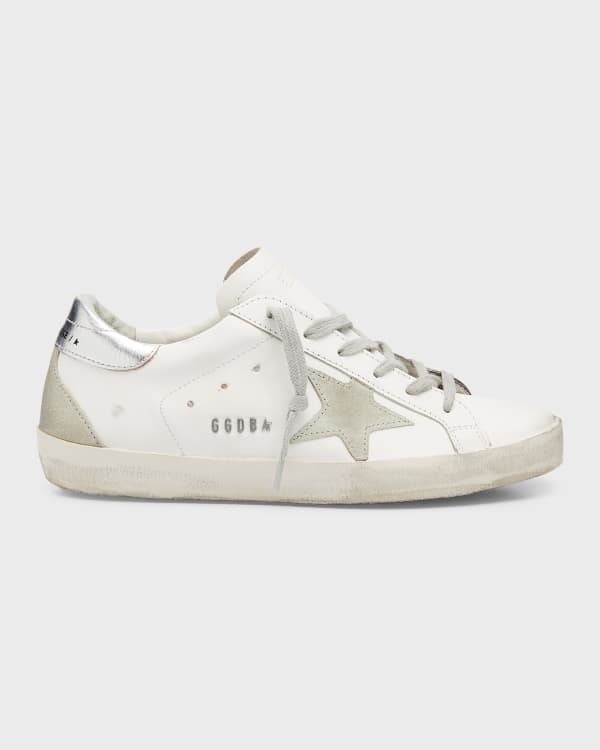 Golden Goose Superstar Bicolor Leather Low-Top Sneakers | Neiman Marcus