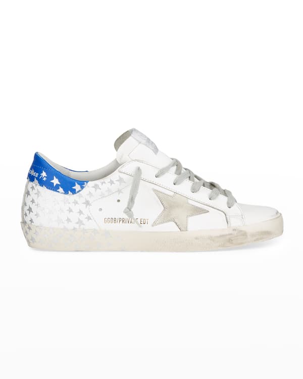 Golden Goose Superstar Croco Glitter LowTop Sneakers Neiman Marcus