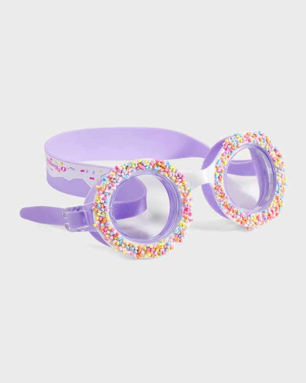Rhinestone swim goggles best sale