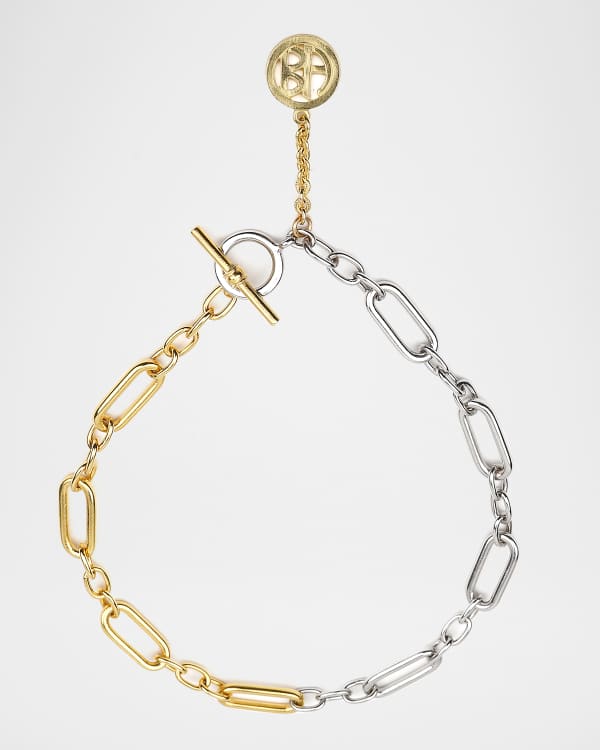 Charlotte Chesnais Petit Binary Chain Necklace, Short