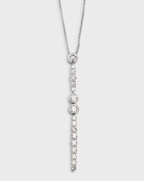 Legend Amrapali Polki Diamond Slice Linear Pendant Necklace