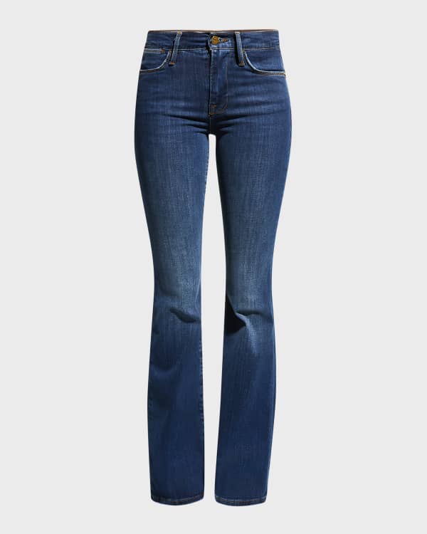 Women's Le High Flare Coated Jeans