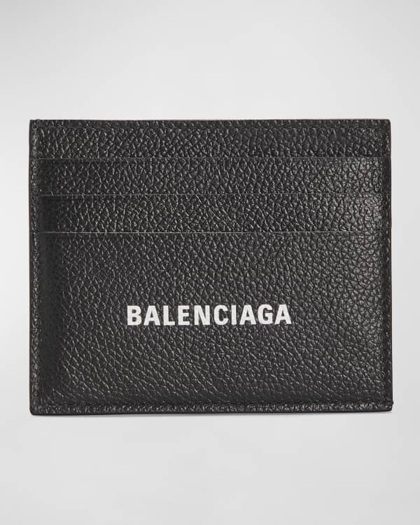 Balenciaga Men's Bifold Leather Wallet | Neiman Marcus