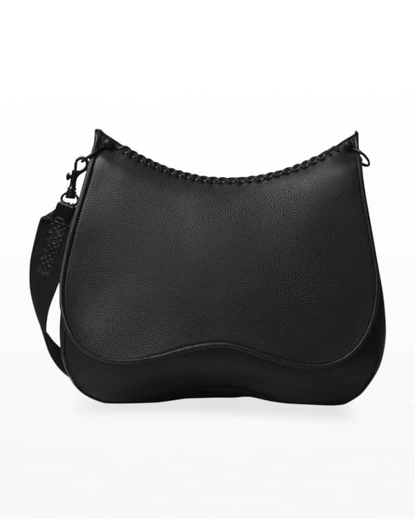 Callista Mini Gitane Saddle Leather Crossbody Bag | Neiman Marcus