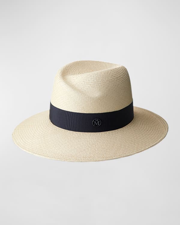 Maison Michel New Abby Summer Tweed Newsboy Cap | Neiman Marcus