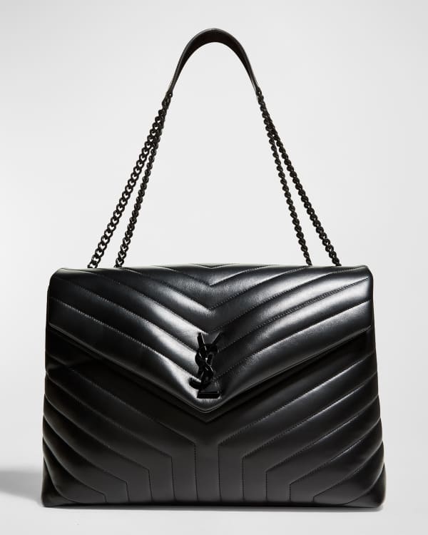 Lou Large Tote Bag in Calfskin, N/A Hardware