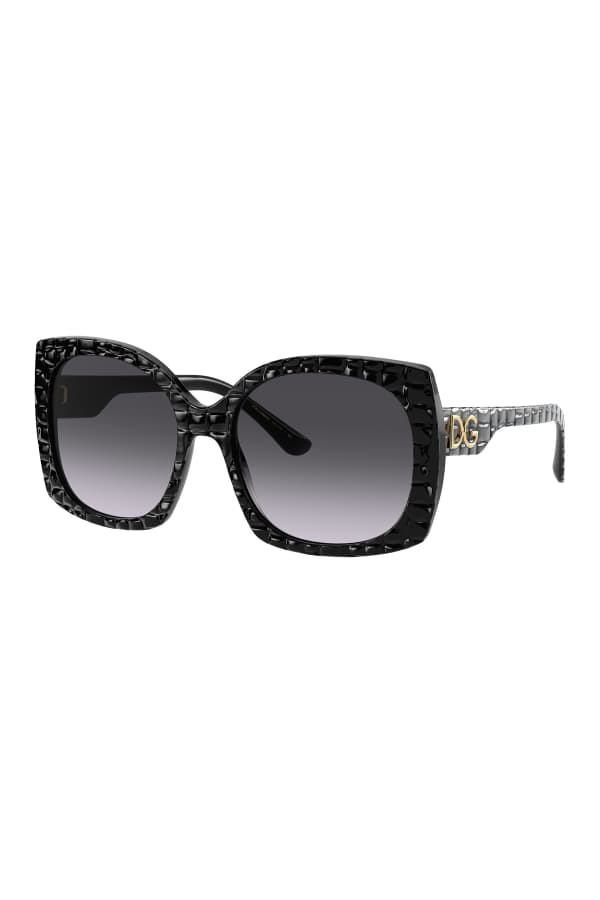 Celine Crystal Embellished Butterfly Acetate Sunglasses | Neiman Marcus