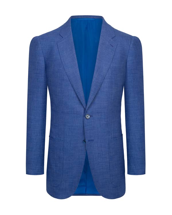 Stefano Ricci Men's Campagna Wool Two-Button Jacket | Neiman Marcus