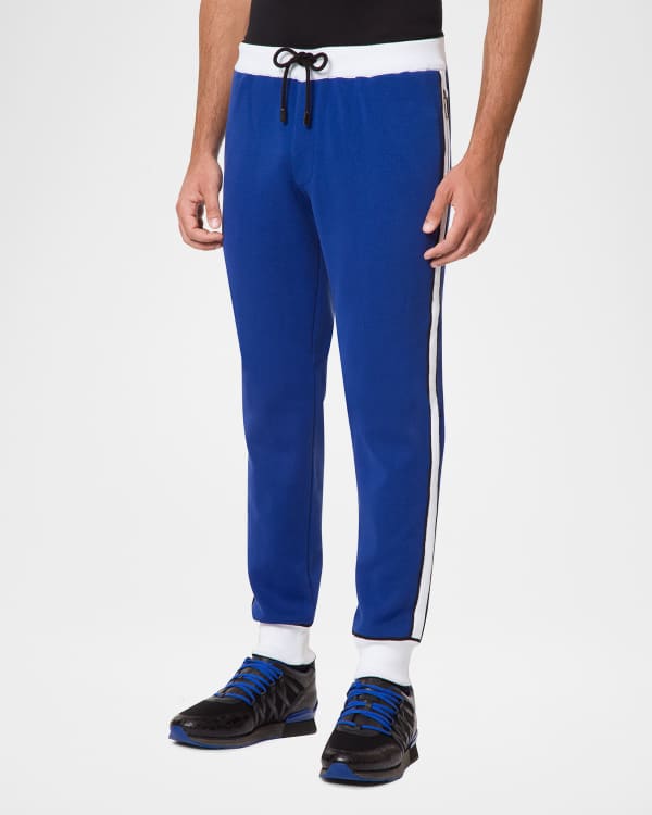 Versace Men's Greca Monogram Track Pants | Neiman Marcus