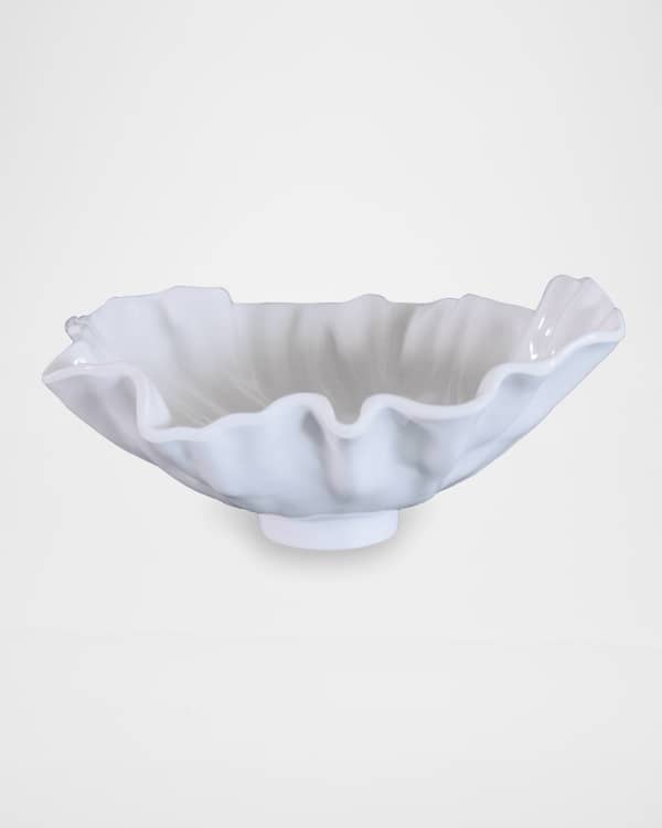 Vassoio Rettangolare Bianco in Plastica Senza Coperchio, Isolato Su