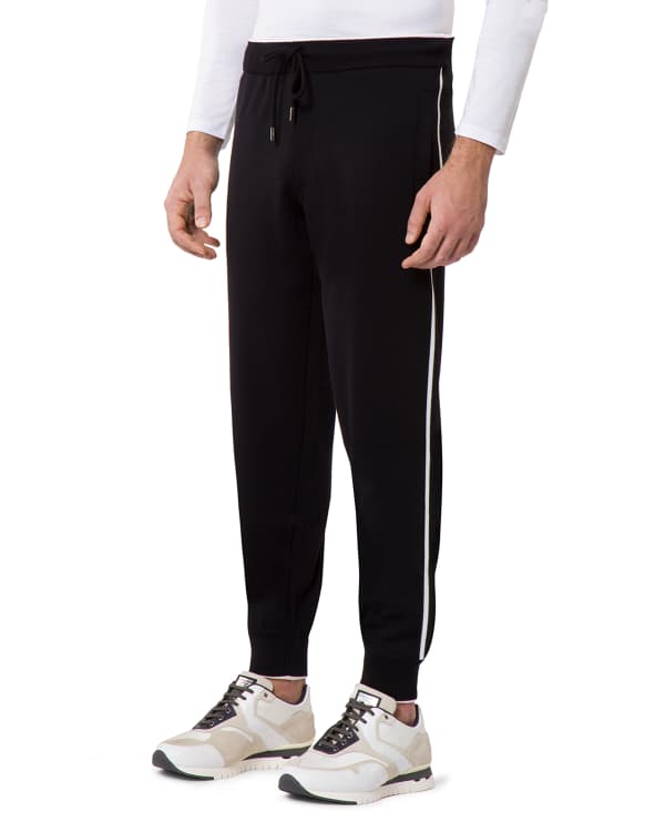Helmut Lang Men's Jersey Track Pants | Neiman Marcus