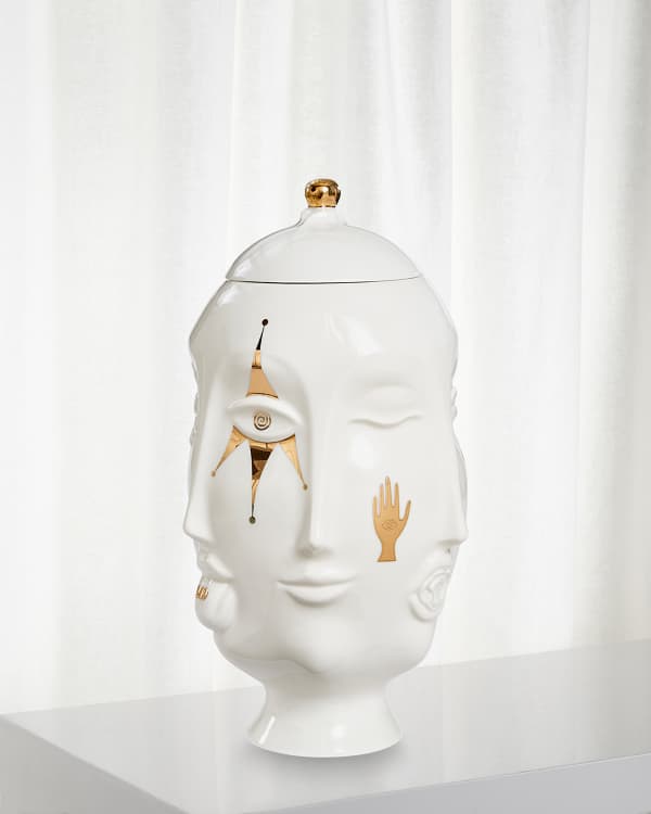 適当な価格 Vase Round Graffiti Gala Adler Jonathan | Marcus Neiman 花瓶・フラワースタンド
