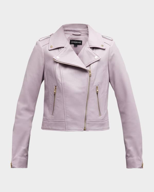 Blank NYC It Takes Two Vegan Leather Moto Jacket Neiman Marcus