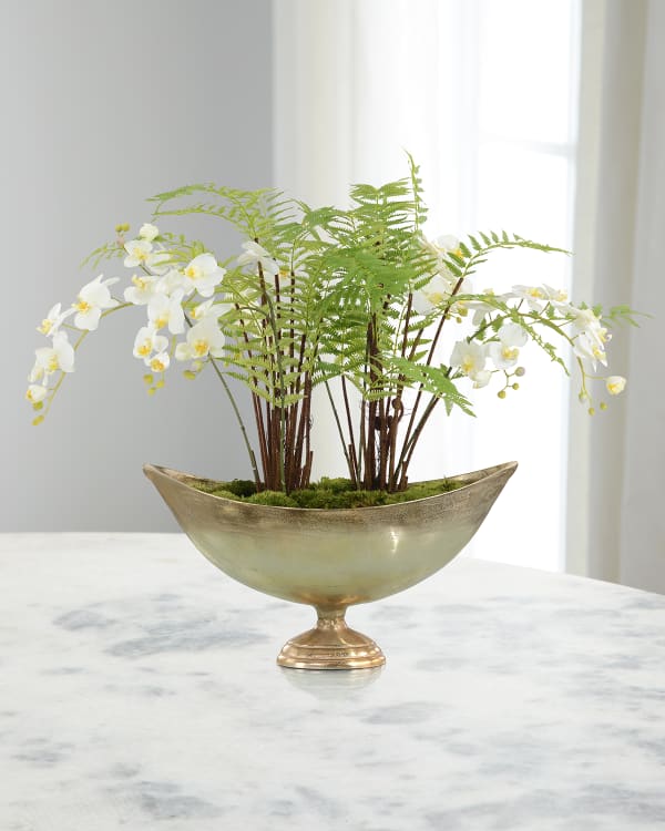 JohnRichard Collection Water Lilies FauxFloral Arrangement Neiman