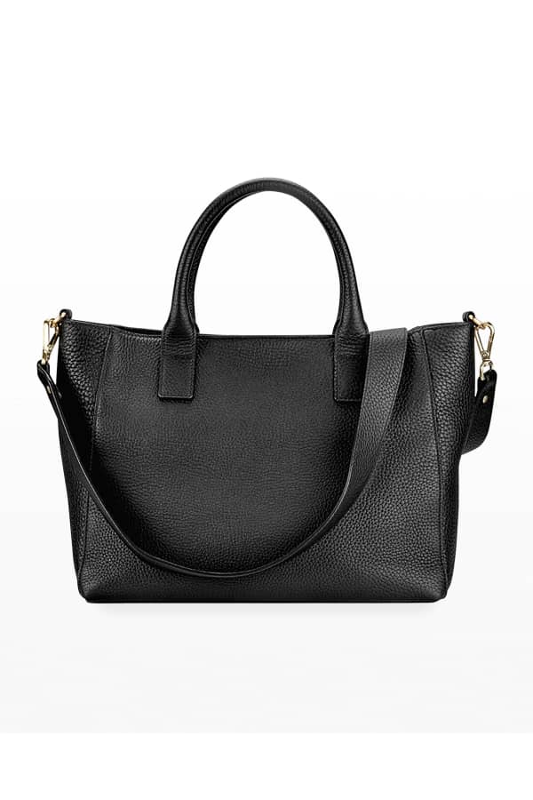 Gigi New York Hope Medium Leather Satchel Bag Neiman Marcus