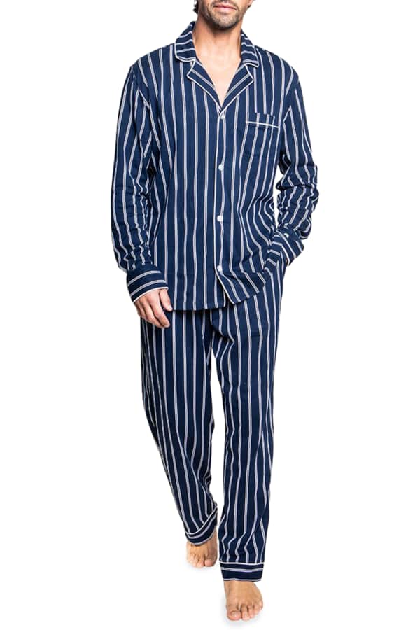 BedHead Pajamas Men's Takeout Classic Stretch Jersey Long Pajama Set ...