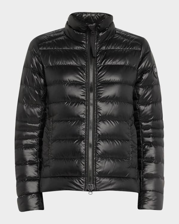 Herno Amelia Water-Resistant Ultralight Nylon A-Line Puffer