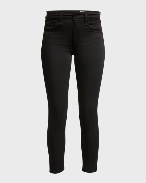 Rag & Bone Nina High-Rise Coated Pull-On Jeans