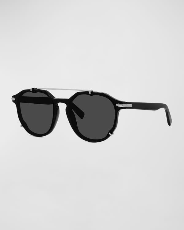 niets navigatie Ziekte Dior Men's Blacksuit Rectangle Sunglasses | Neiman Marcus
