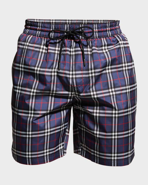 Red burberry swim trunks new arrivals